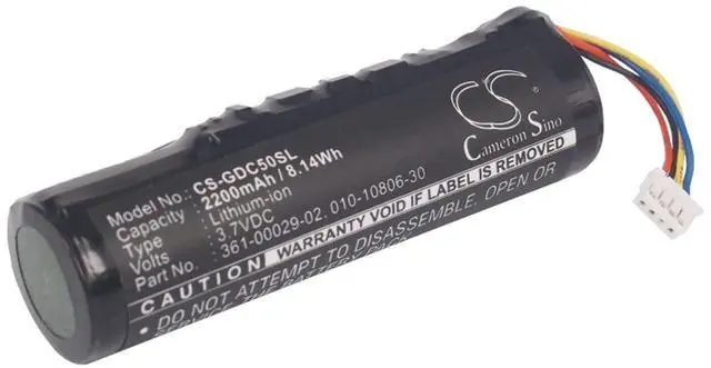 Main image of Cameron Sino Battery for Garmin Alpha, Alpha 100, TT 10 Dog Tracking, TT 10 Training Device, TT10, TT10 Dog Device, TT10 GPS Dog Tracking Collar, TT15, TT15 GPS Dog Tracking Collar 2200mAh