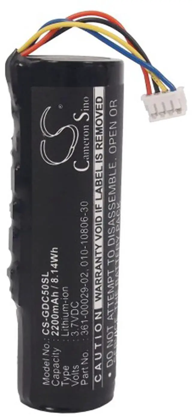 Alt view image 3 of 4 - Cameron Sino Battery for Garmin Alpha, Alpha 100, TT 10 Dog Tracking, TT 10 Training Device, TT10, TT10 Dog Device, TT10 GPS Dog Tracking Collar, TT15, TT15 GPS Dog Tracking Collar 2200mAh