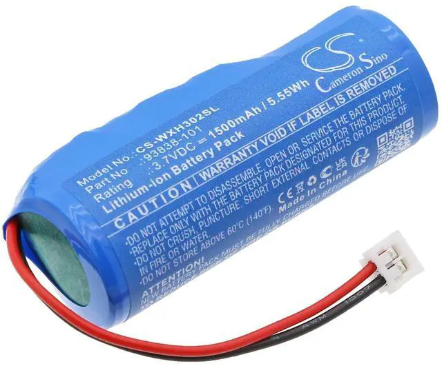 Alt view image 4 of 6 - FYIOGXG Battery for Wahl Detailer Cordless Trimmer PN:Wahl 3024976, 93838-101 1500mAh / 5.55Wh