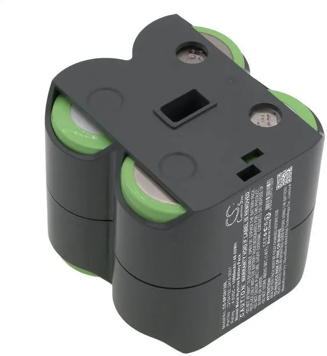 Alt view image 3 of 5 - Replacement Battery for Sp'ectraPrecision GL622 GL612 UL633N DG613 DG613G DG813 Q104782 2414-3001 10000mAh Ni-MH 4.8V