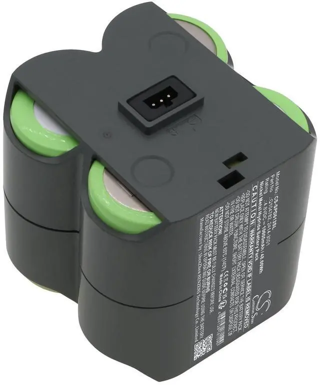 Alt view image 2 of 5 - Replacement Battery for Sp'ectraPrecision GL622 GL612 UL633N DG613 DG613G DG813 Q104782 2414-3001 10000mAh Ni-MH 4.8V