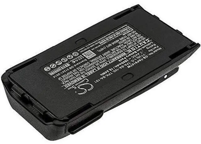 Alt view image 2 of 5 - FYIOGXG Cameron Sino Battery for Tait TP8100, TP8110, TP8115, TP8120, TP8135, TP8140, TP9300, TP9400 PN:Tait T03-00011-CAAA, TPA-BA-100, TPK-BA-100, TPK-BA-101, TT35L1-D 2600mAh