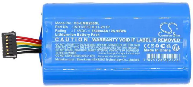 Alt view image 2 of 5 - FYIOGXG Cameron Sino Battery for Ember Mug 2 PN:Ember INR18&650 MH1-2S1P 3500mAh / 25.90Wh