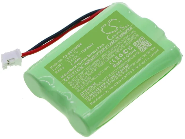 Main image of 1500mAh / 5.40Wh Replace Battery for Summer 285650A, 28650, 29000, 29003, 29003A, 29030, 29040, 29500, 29600, 29630, 29890, 36004, Infant Baby Monitor PN: 29030-10
