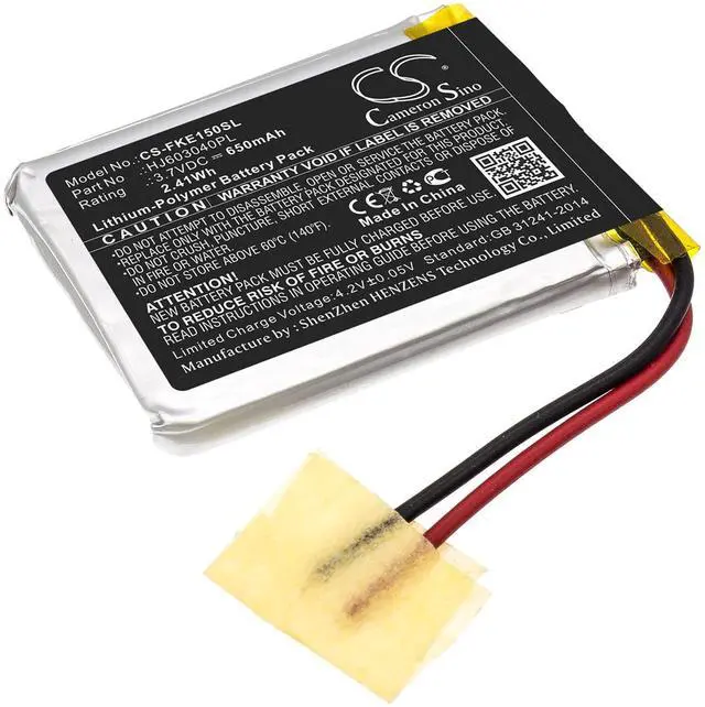 Alt view image 4 of 5 - Cameron Sino Battery for Fluke 15B, 17B PN:Fluke HJ603040PL 650mAh / 2.41Wh