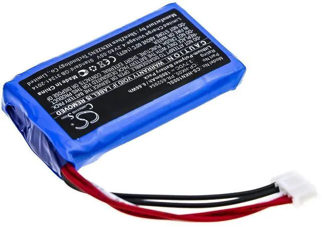 Alt view image 3 of 6 - Cameron Sino Battery for Harman/Kardon One PN:Harman/Kardon CP-HK05, PR-652954 1800mAh / 6.66Wh