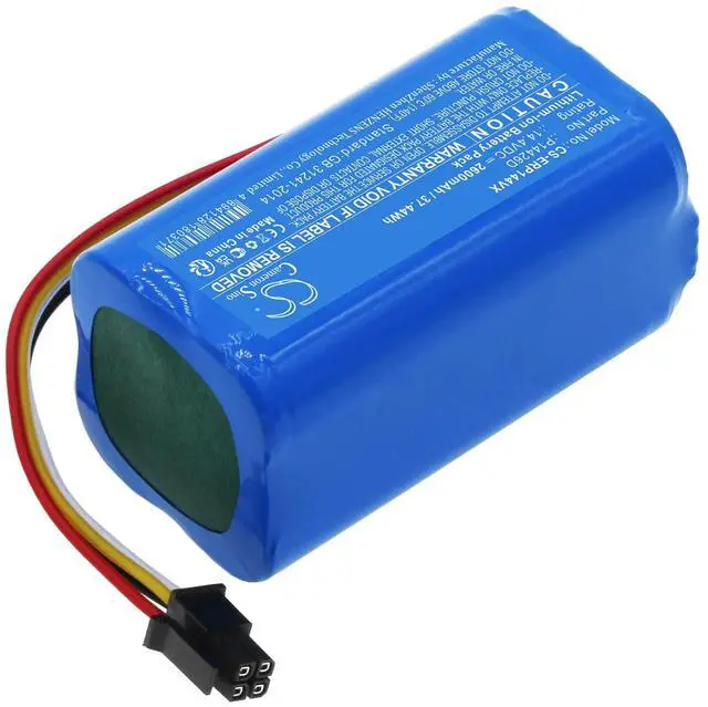 Alt view image 2 of 5 - 2600mAh / 37.44Wh Battery for Groove Robot Vacuum PN: P14426D