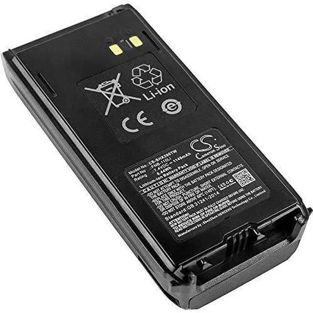 Main image of 1140mAh / 8.44Wh Battery for Standard Horizon HX 290, HX290 PN:Standard Horizon FNB-110Li