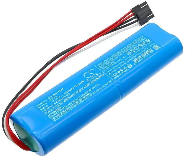 Main image of Battery for Conga 11090, Conga 11090 Spin Revolution Ho, Rockstar Deepclean, Rockstar Deepclean Essential, Rockstar Deepclean Max PN: 91046 3350mAh / 48.24Wh