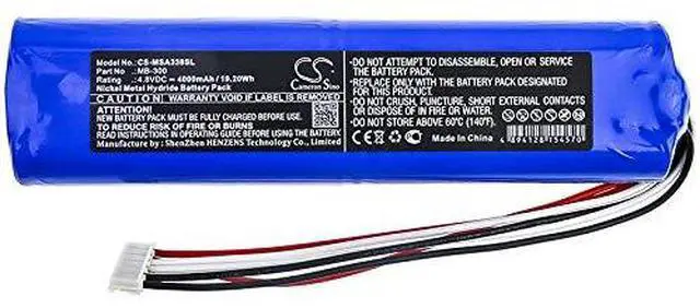 Alt view image 3 of 5 - Cameron Sino Battery for Micronix MSA338, MSA358 PN:Micronix MB-300 4000mAh / 19.20Wh