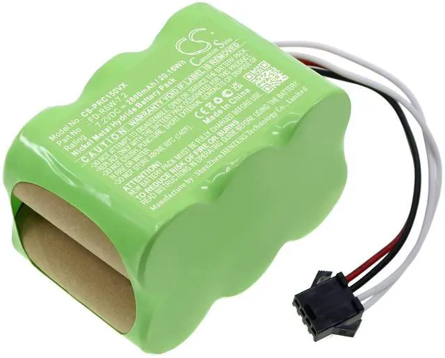 Alt view image 2 of 5 - Cameron Sino Battery for Pyle PUCRC15, PUCRC15BAT, PUCRC17 Pure PN:Pyle FD-RSW-7.2 2800mAh / 20.16Wh