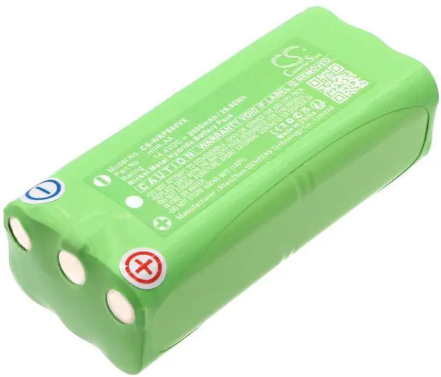 Main image of Replacement Battery for Whirlpool L68M PN:Whirlpool HHR-AA 2000mAh / 28.80Wh