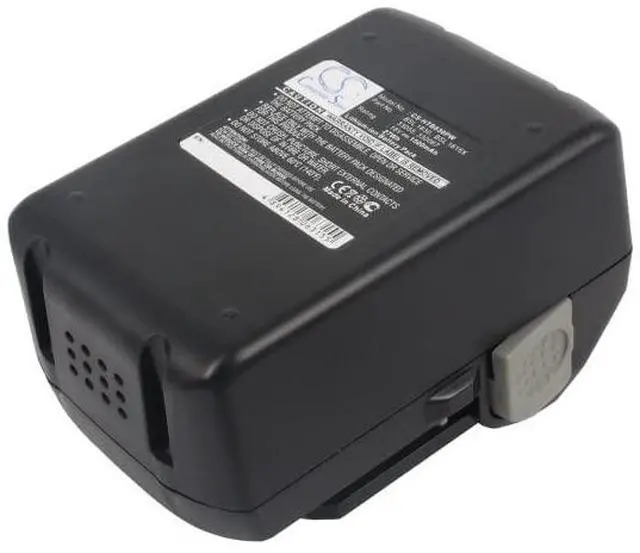 Alt view image 3 of 5 - 1500mAh Replacement Battery for Hitachi C 18DSL, C 18DSL2, R 18DSL, RB 18DSL, UB 18DAL, UB 18DSL, UB18DAL, WH 18DSAL, WH 18DSL, WH18DBDL, WH18DSAL, WM 18DBL, WR 18DBDL, WR 18DSHL