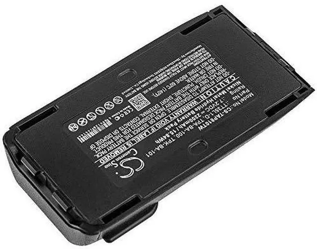 Alt view image 2 of 5 - Cameron Sino Battery for Tait TP8100, TP8110, TP8140, TP9300, TP9400 PN:Tait T03-00011-CAAA, TPA-BA-100, TPK-BA-100, TPK-BA-101, TT35L1-D 2200mAh