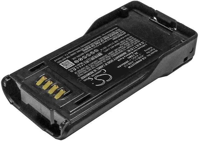 Alt view image 2 of 5 - Cameron Sino Battery for NX-5000, NX-5200, NX-5300, NX-5400, P25, TK-5230, TK-5330, TK-5430, VP5000, VP5230, VP5330, VP5430, VP6000, VP6230, VP6330, VP6430 2800mAh
