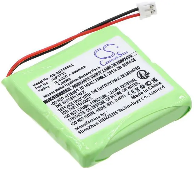 Main image of CS Battery for Style 250 PN: 5M702BMX, GP0735, GP0747, GP0748, GP0827, GP0845 600mAh / 1.44Wh