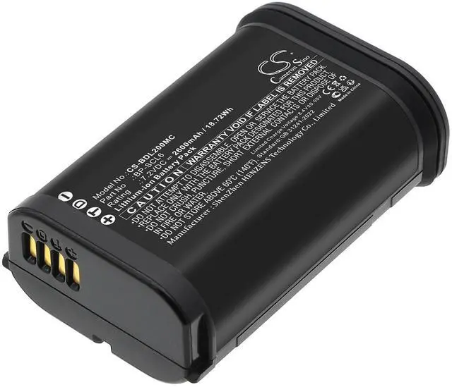 Main image of Battery for Leica Q2, Q3, SL2, SL2S PN:Leica 19 531, BP-SCL6, LC-SCL6 2600 / 18.72Wh