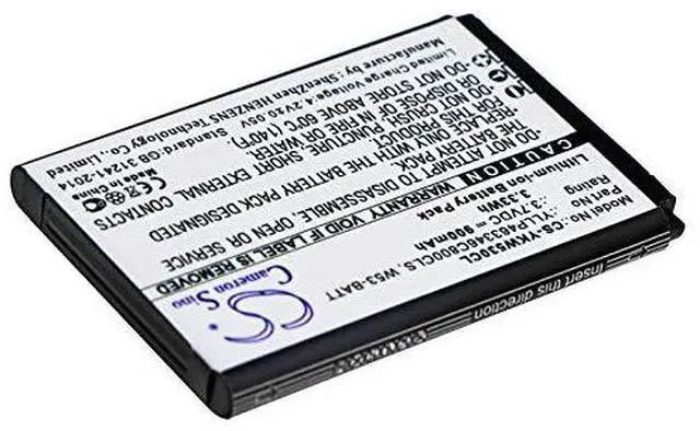Alt view image 2 of 6 - Cameron Sino Battery for Yealink W53, W53h, W53P, W73, W73H, W73P PN:Yealink W53-BATT, YLLP463346C800CLS, YLLP523446C1010CTM 900mAh / 3.33Wh