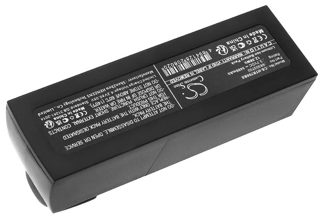 Alt view image 2 of 5 - Cameron Sino Battery for Hetronic ERGO-S PN:Hetronic 68303700 3400mAh / 12.58Wh