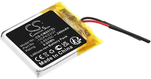 Main image of Battery for Custom Battery Pack 1ICP4/23/27 240mAh / 0.92Wh