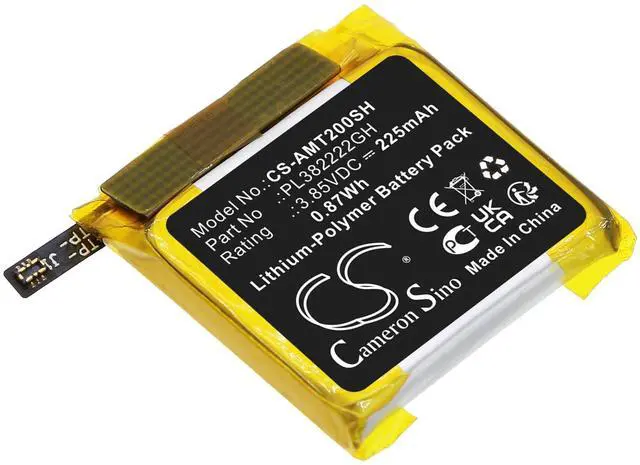 Main image of Cameron Sino Battery for A2009, A2017, Bip U, POP PN: PL382222GH 225mAh / 0.87Wh