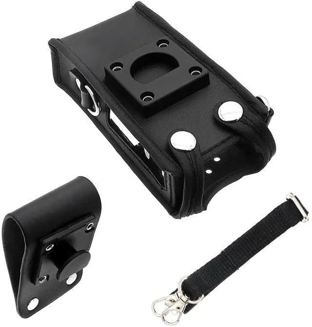 Main image of Two-Way Radio Case Leather Case with 3" Fixed Loop D-Ring for Kenwood NX220, NX320
