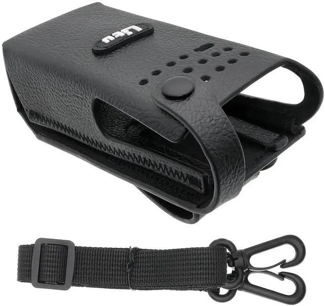 Main image of Two-Way Radio Case Leather Case with 3" Fixed Loop D-Ring for Motorola DP4401e, DP4400e, XPR 7000, XPR 7550, XPR7380, XPR7350, XPR7580, XPR 7350