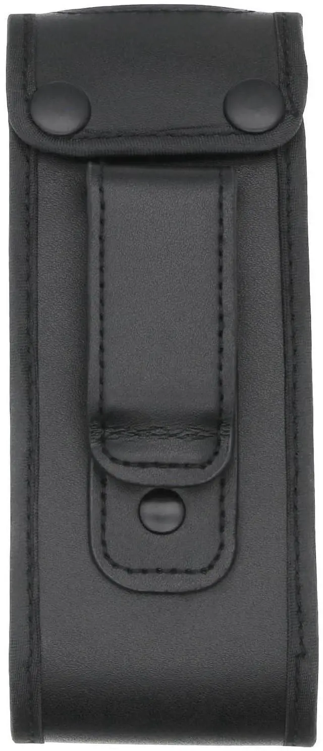 Alt view image 5 of 7 - Two-Way Radio Case Leather Case with 3" Fixed Loop D-Ring for Sepura SRP8000, SRP8010, SRP8020, SRP8021, SRP8031, SRP9000, SRP9100, SRP9120