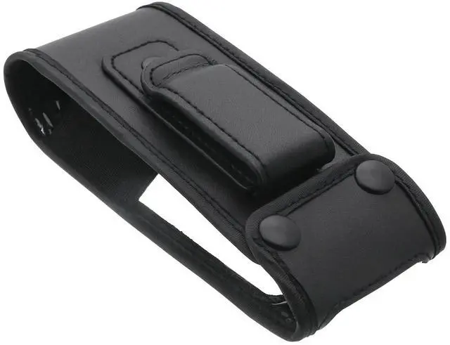 Alt view image 4 of 7 - Two-Way Radio Case Leather Case with 3" Fixed Loop D-Ring for Sepura SRP8000, SRP8010, SRP8020, SRP8021, SRP8031, SRP9000, SRP9100, SRP9120