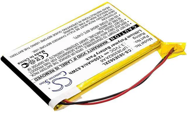 Alt view image 2 of 5 - Cameron Sino Battery for Palm Tungsten E PN:Palm UP383562A A6 1250mAh / 4.63Wh