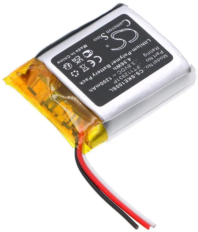 Alt view image 2 of 4 - Replacement Battery for Skullcandy Crusher Evo PN:Skullcandy FT112931P 1200mAh / 4.56Wh