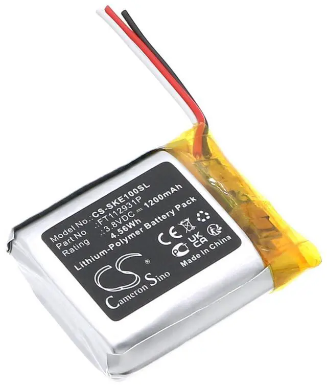 Main image of Replacement Battery for Skullcandy Crusher Evo PN:Skullcandy FT112931P 1200mAh / 4.56Wh