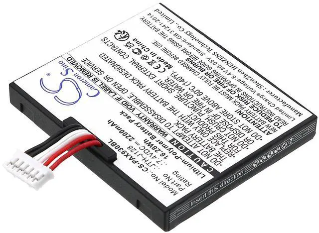 Alt view image 2 of 5 - Replacement Battery for Pax A930 PN:Pax JTH-J128, JTH-J129 2200mAh / 16.28Wh