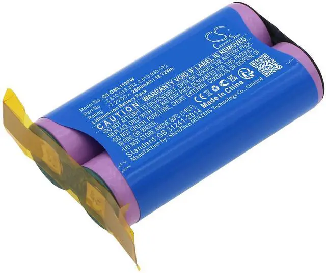 Alt view image 3 of 3 - FYIOGXG Cameron Sino Battery for DREMEL 1100-25, 1100LI, Driver 1120, Stylus 1100 PN:DREMEL 2.610.013.393, 2.610.930.072 2600mAh / 18.72Wh