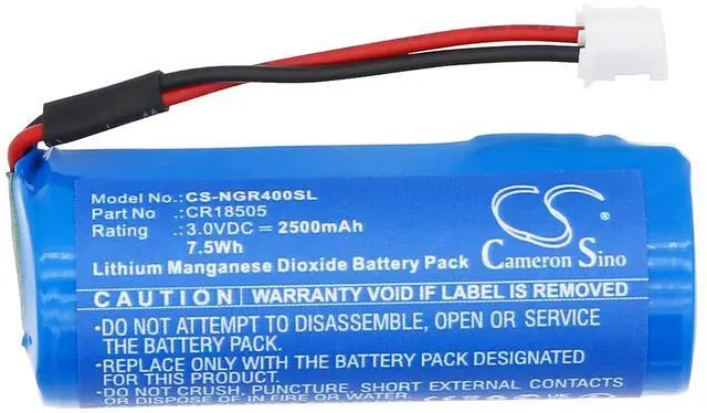 Alt view image 3 of 5 - FYIOGXG Replacement Battery for NextCentury RR4 Digital Displays, TR4 Transceiver PN:NextCentury CR18505 2500mAh / 7.5Wh