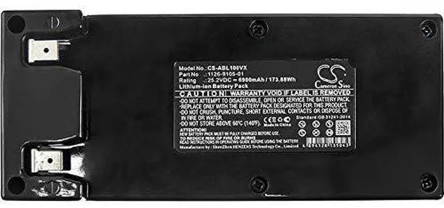 Alt view image 3 of 3 - Cameron Sino Battery for Ambrogio L200 Carbone, L200 Deluxe, L50 Deluxe, L50 Evolution, L50 Us, L60 Basic 2.0, L60 Deluxe, L60 Deluxe Plus, L75 Deluxe, L75 Elite, L75 Evolution, Robby de Luxe 6900mAh