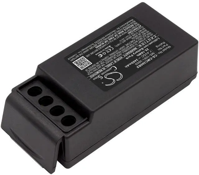 Alt view image 2 of 5 - 3400mAh / 25.16Wh Battery for Cavotec M9-1051-3600 EX, MC-3, MC-3000 PN:Cavotec M5-1051-3600