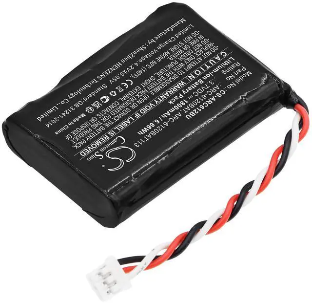Alt view image 2 of 5 - Cameron Sino Battery for ARC-11xx(ML), ARC-8008, ARC-8040, ARC-8042, ARC-8050T2, ARC-8050T3-(6/8/12), ARC-8050T3-12R/24R/SAN, ARC-8050U3-6, ARC-8088, ARC-92xx subsystem 1800mAh