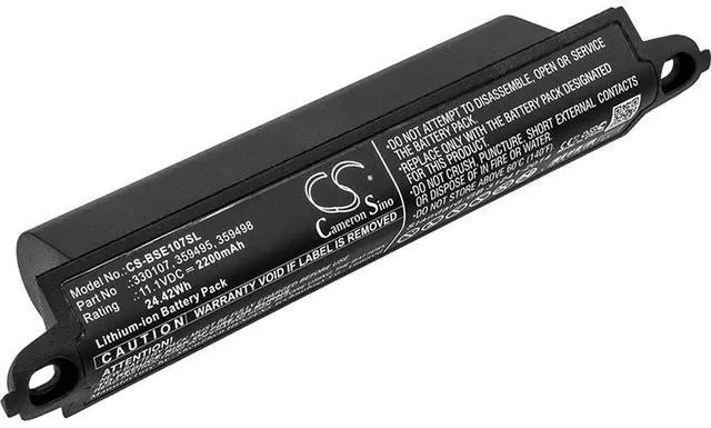 Alt view image 5 of 5 - Cameron Sino Battery for BOSE 404600, Soundlink, Soundlink 2, SoundLink 3, Soundlink II, SoundTouch 20 PN:BOSE 330105, 330105A, 330107, 330107A, 359495, 359498, 404600, 404900 2200mAh / 24.42Wh