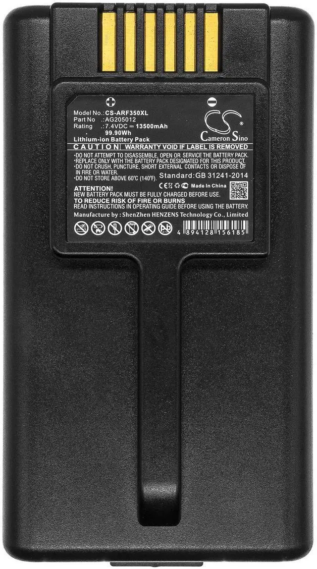 Main image of Cameron Sino Battery for AeroFlex IFR, Marconi PN:AeroFlex AG205012 13500mAh / 99.90Wh