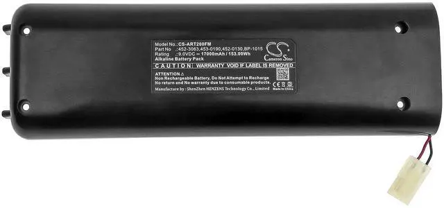Alt view image 5 of 5 - Cameron Sino Battery for Artex ELT 110-4, ELT-200 PN:Artex 452-0130, 452-3063, 453-0190, BP-1015 17000mAh / 153.00Wh