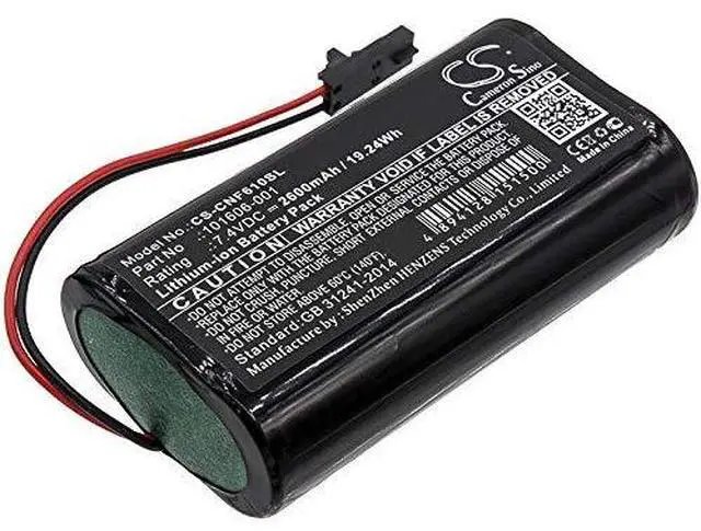 Main image of Cameron Sino Battery for ComSonics 101610-DF, QAM Sniffer PN:ComSonics 101606-001 2600mAh / 19.24Wh