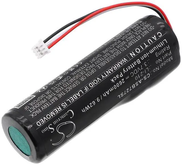 Alt view image 2 of 5 - Battery for Audio-Technica AT-SB727, AUATSB727, Sound Burger Portable Turntabl PN:Audio-Technica LI-210 2600 / 9.62Wh
