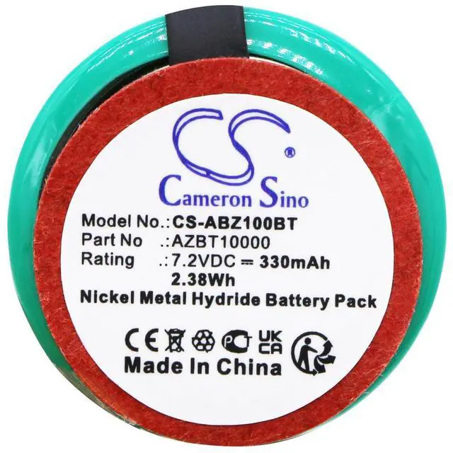 Alt view image 4 of 5 - Cameron Sino Battery for Abus AZSG10000, AZSG10001, AZSG10005, AZSG10006, AZSG10010, AZSG10011 PN:Abus AZBT10000 350mAh / 2.52Wh