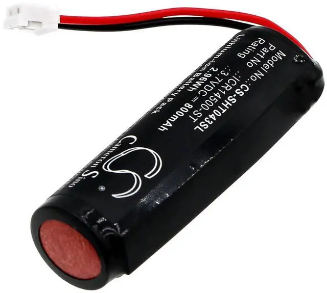 Alt view image 2 of 5 - CS Battery for Simplehuman ST1043, ST1044, ST1045, ST1046 PN:Simplehuman ICR14500-ST 800mAh / 2.96Wh