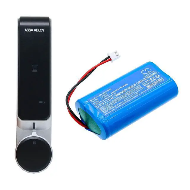 Alt view image 6 of 6 - Battery for MUL-T-LOCK PN: 130080, 81130080 2600mAh / 19.24Wh
