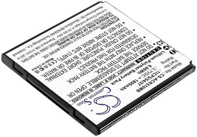 Alt view image 2 of 4 - CS Battery for AC310, AC315, AC417, AC510, AC517 PN: 1ICP5/54/57 1800mAh / 6.66Wh