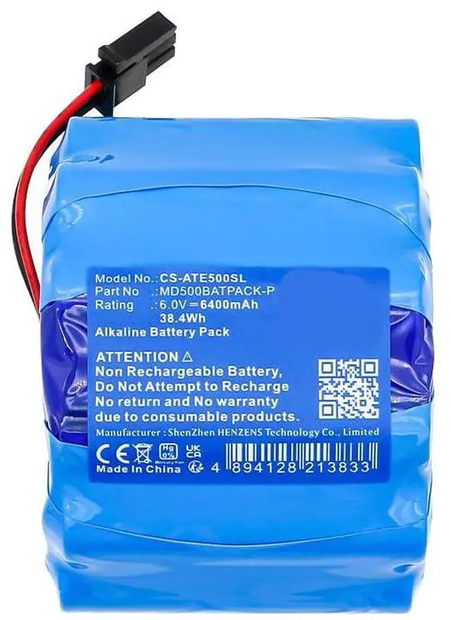 Alt view image 3 of 7 - Battery for ATS Electro-Luber 250 Ultimate luber, 500 Ultimate luber PN:ATS Electro-Luber MD500BATPACK-P 6400mAh / 38.4Wh