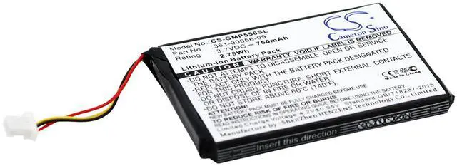 Alt view image 2 of 6 - Cameron Sino Battery for Garmin 010-11925-10, Drive 60, Drive 61, Pro 70 dog training, Pro 70 Receiver, PT 10, PT 5, Sport Pro Transmitter, TB 10 750mAh