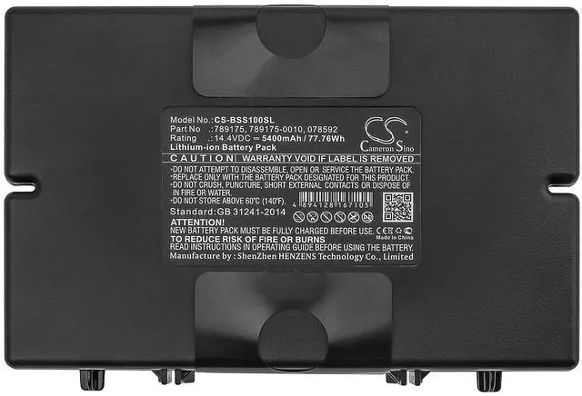 Alt view image 5 of 5 - 5400mAh / 77.76Wh CS Battery for BOSE S1 Pro, S1 Pro Multi-Position PA Syste, S1 Pro System PN:BOSE 078592, 789175, 789175-0010